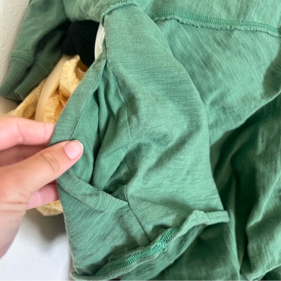 Pink green zip up sweatshirt - Picture 4 of 7